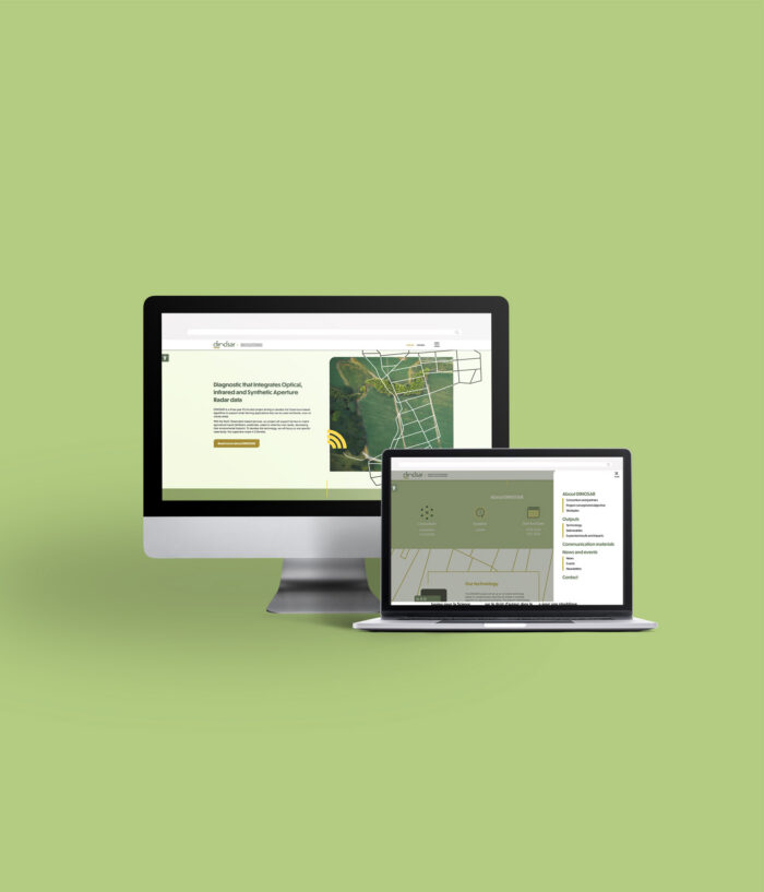 Design et développement site web DINOSAR sous le CMS WordPress